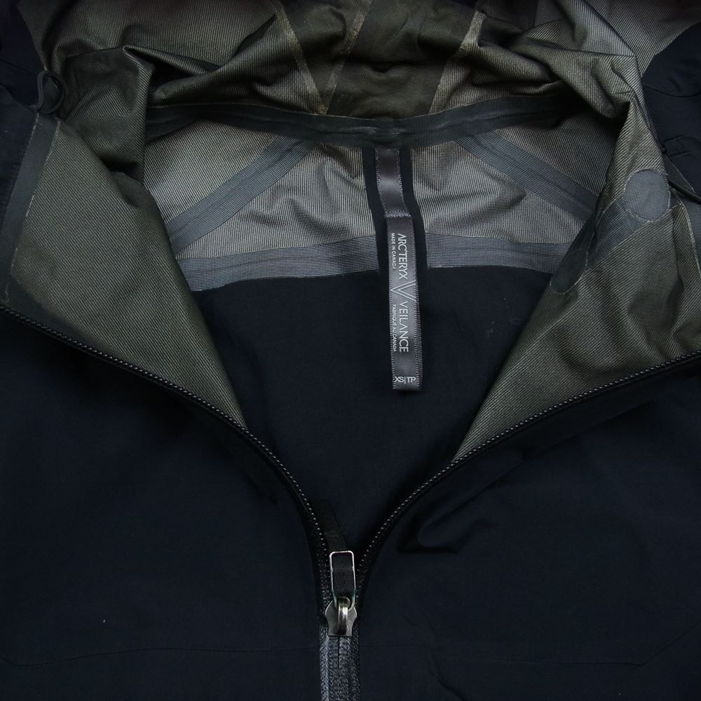 ARC'TERYX アークテリクス 12286-35122 VEILANCE COMP SITE HOODED JKT マウンテン パーカ ジャケット ブラック系 XS【中古】