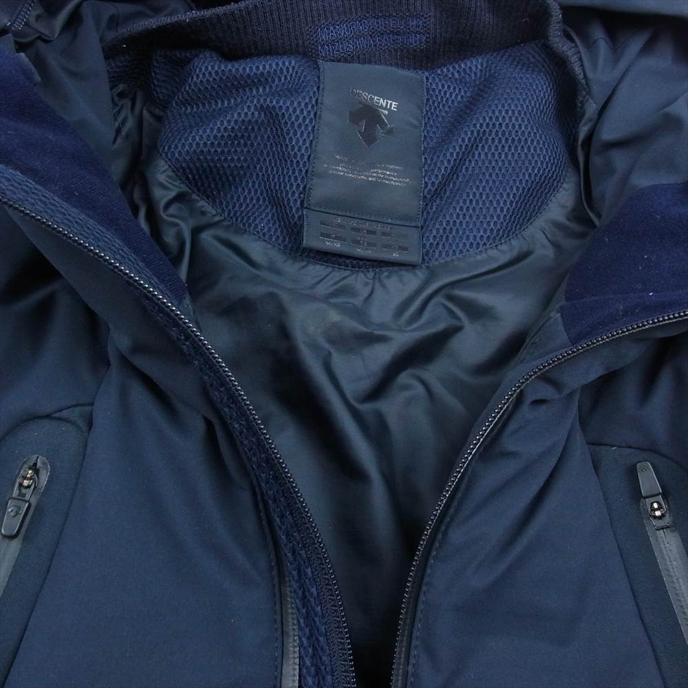 DESCENTE デサント DALT3371 水沢ダウン MOUNNTAINEER マウンテニア ダウン ジャケット ネイビー系 S【中古】