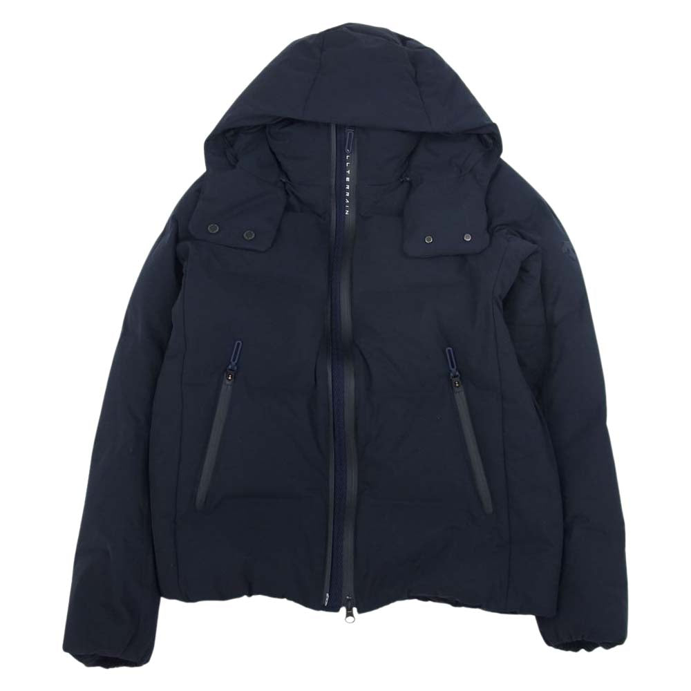DESCENTE デサント DIA3772U 水沢ダウン ALLTERRAIN オルテライン ANCHOR アンカー ダウン ジャケット ネイビー系 S【中古】