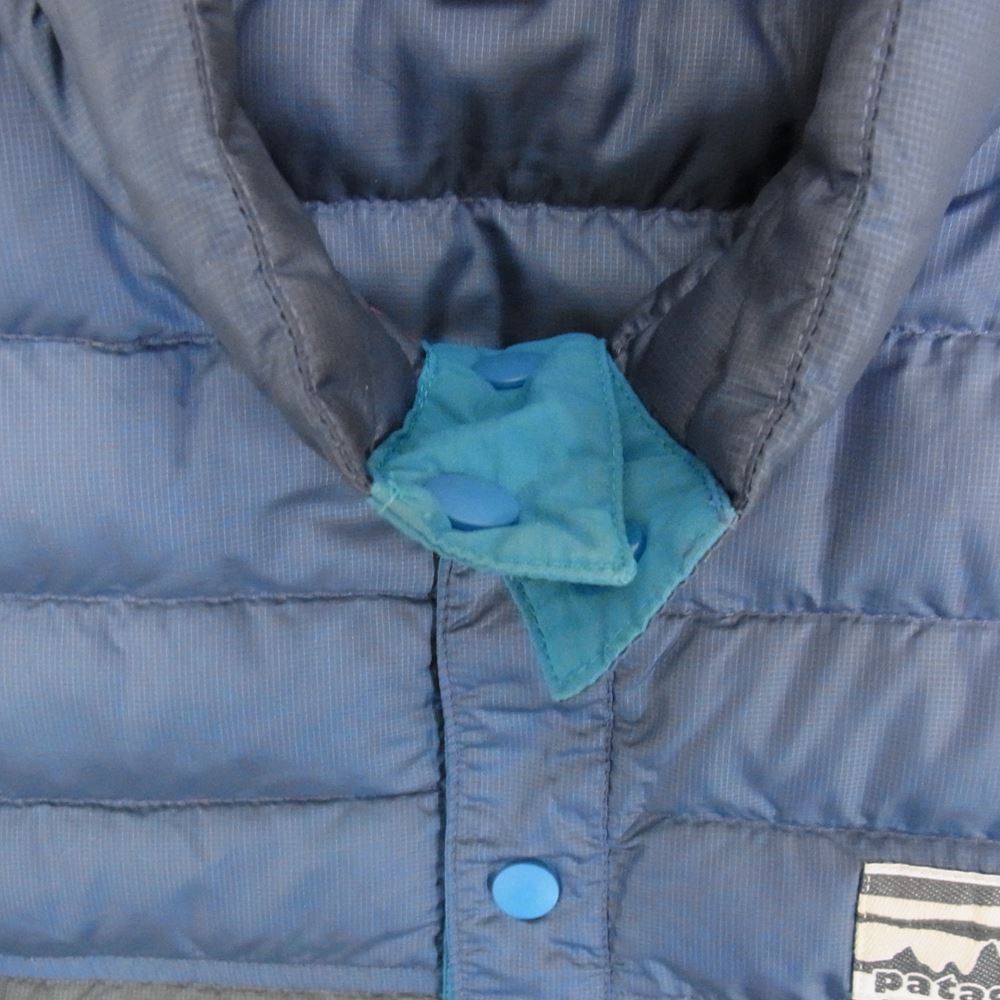 patagonia パタゴニア 27245FA15 エクスクルーシブ スナップT プルオーバー ダウン ジャケット グレー系 XS【中古】
