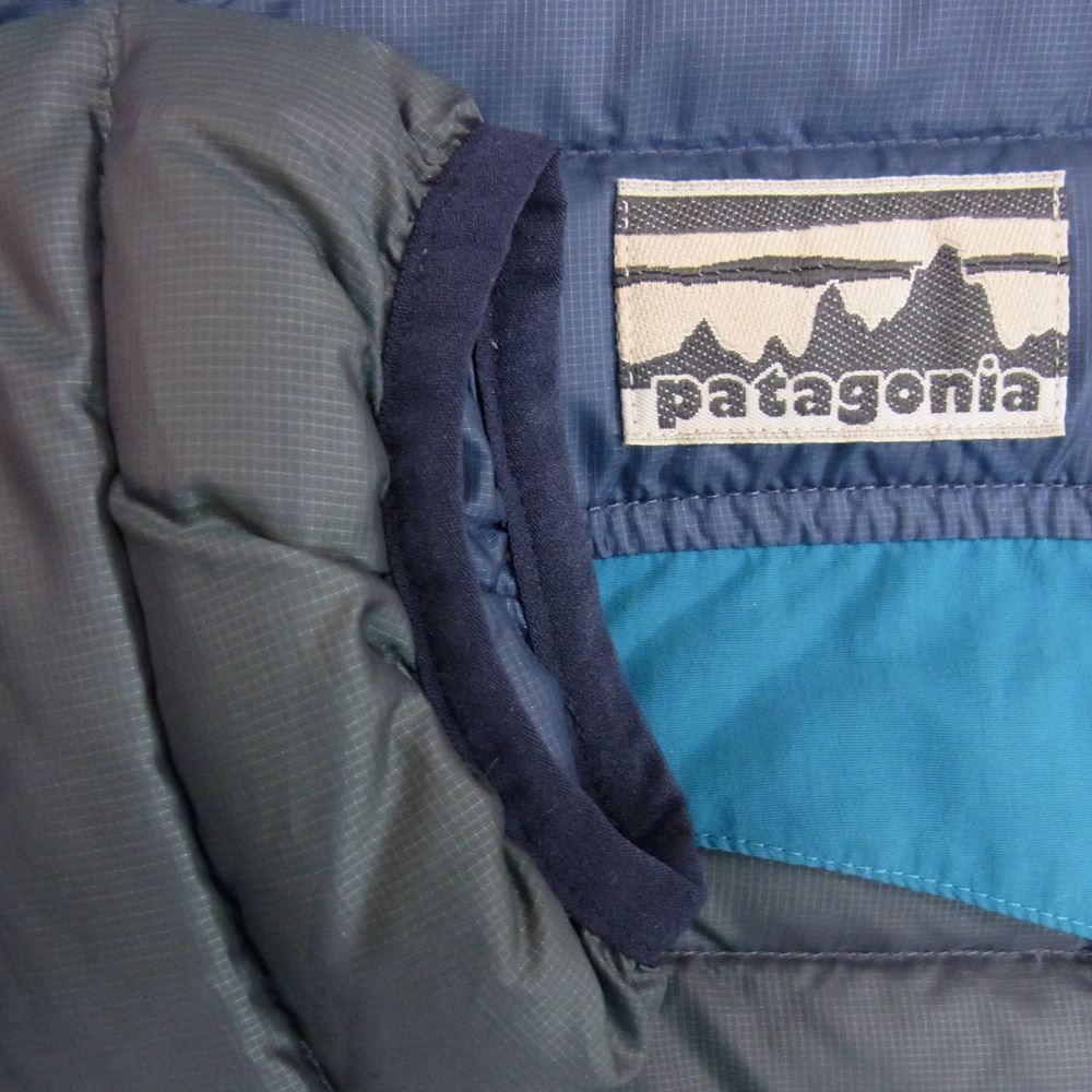 patagonia パタゴニア 27245FA15 エクスクルーシブ スナップT プルオーバー ダウン ジャケット グレー系 XS【中古】