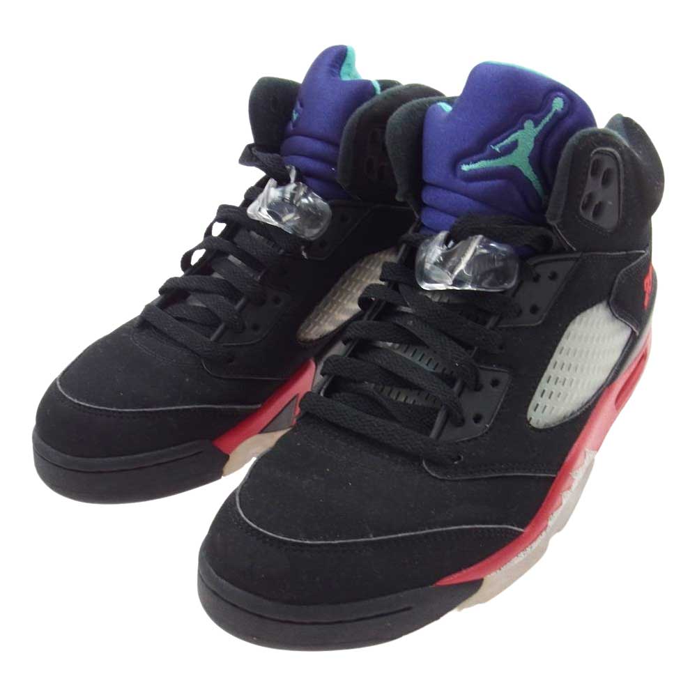 NIKE ナイキ CZ1786-001 AIR JORDAN 5 RETRO エア ジョーダン 5 レトロ スニーカー ブラック系 27.0cm【中古】