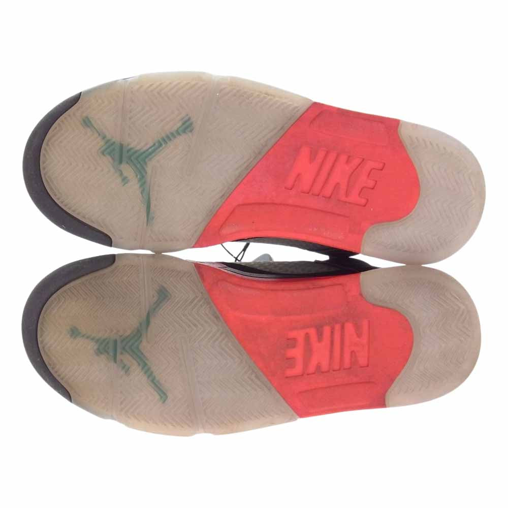 NIKE ナイキ CZ1786-001 AIR JORDAN 5 RETRO エア ジョーダン 5 レトロ スニーカー ブラック系 27.0cm【中古】