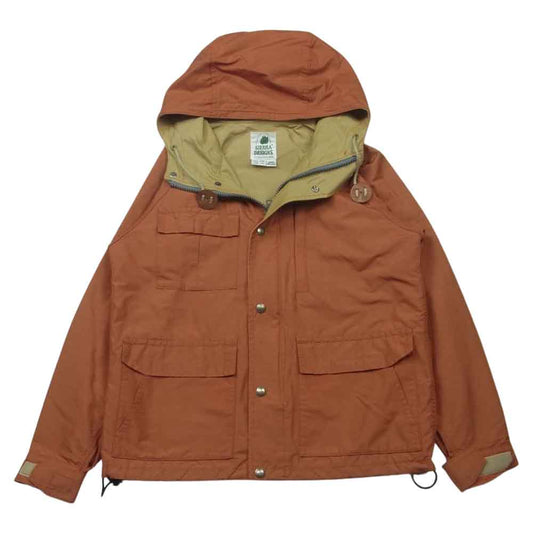 SIERRA DESIGNS シエラデザイン 8001C 60/40 SHORT PARKA ショート パーカー 米国製 オレンジ系 XS【中古】