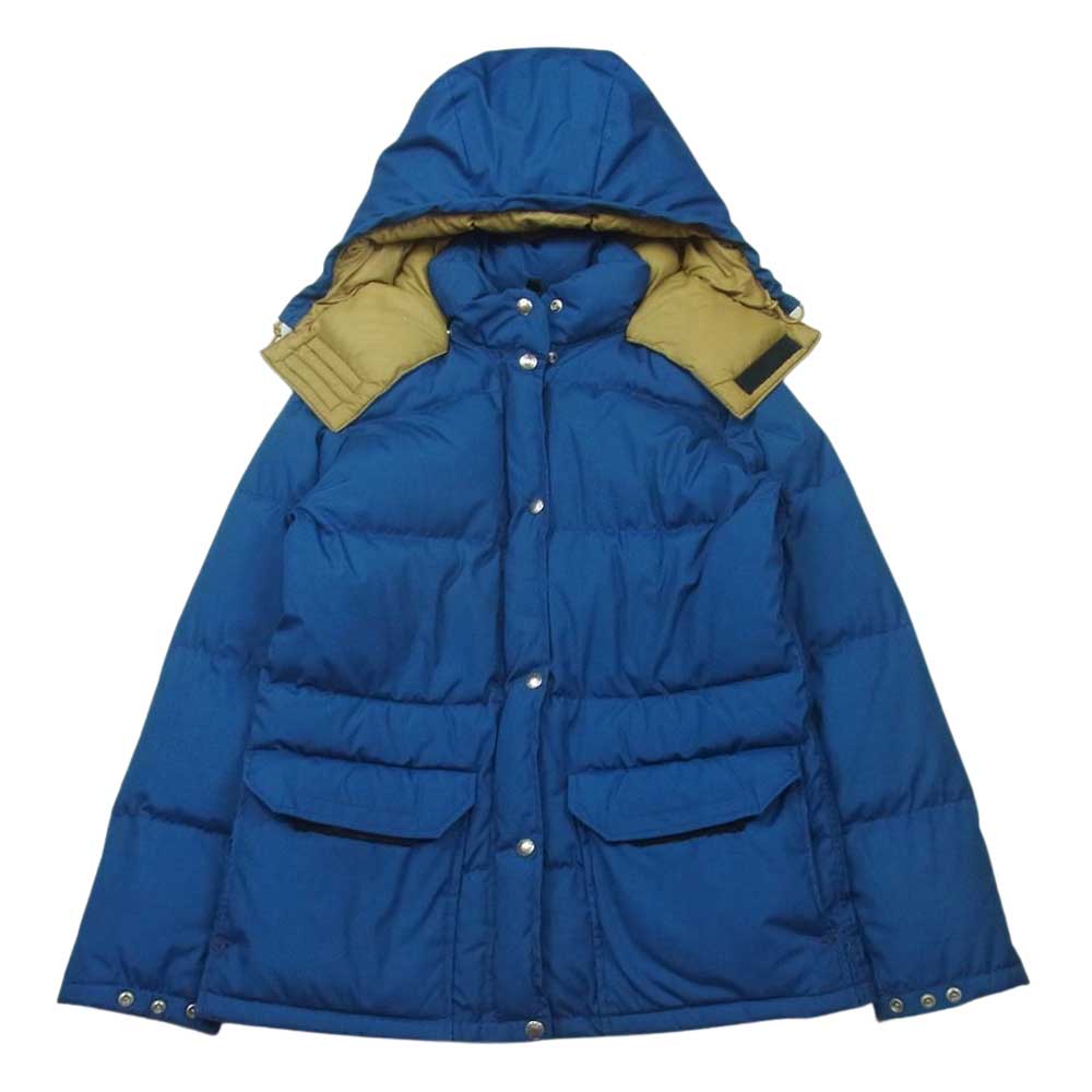 THE NORTH FACE ノースフェイス ヴィンテージ 80s 茶タグ シェラパーカー ダウン ジャケット USA製 ブルー系 M【中古】