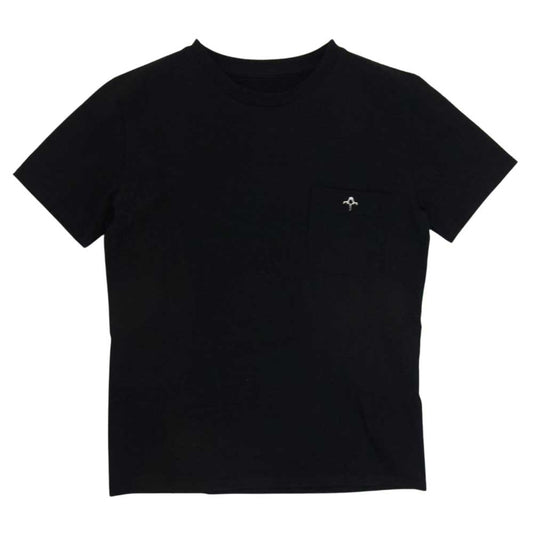 BACKBONE バックボーン BB13SS-C100 バックプリント イーグルスカル ポケット Tシャツ ブラック系 M【中古】