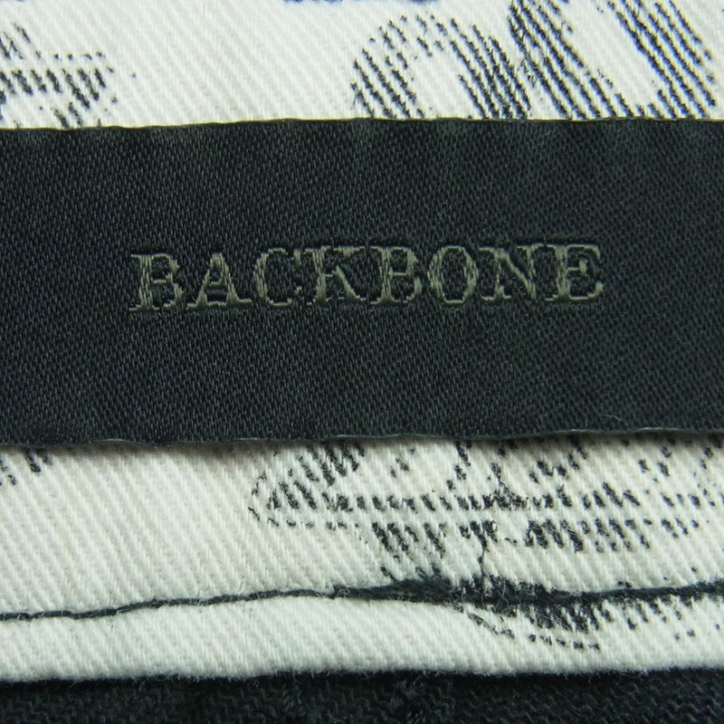 BACKBONE バックボーン 131M40BK01 DICKIES ディッキーズ マルチ ポケット カーゴ パンツ ブラック系 L【中古】