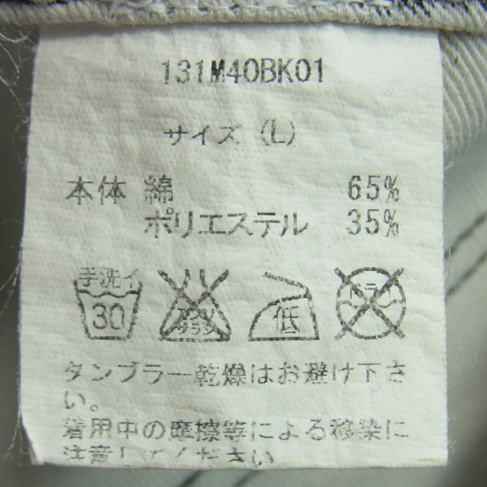 BACKBONE バックボーン 131M40BK01 DICKIES ディッキーズ マルチ ポケット カーゴ パンツ ブラック系 L【中古】