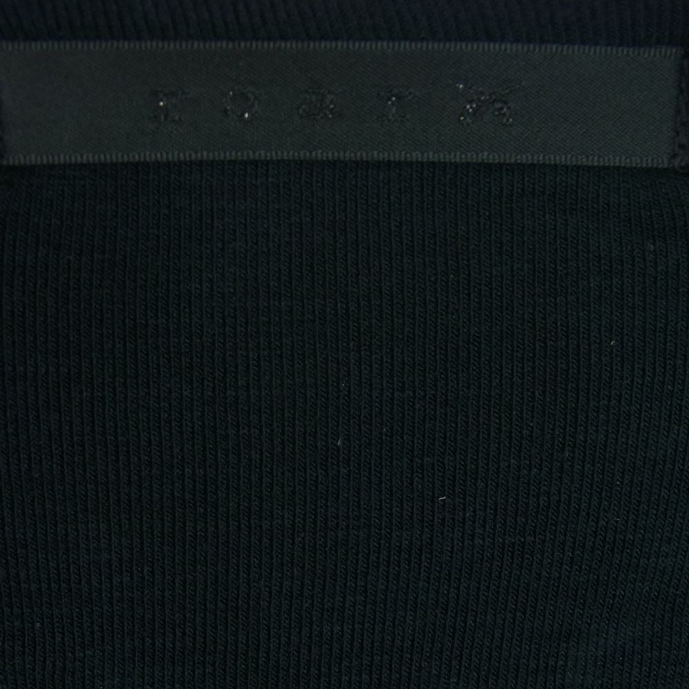 ROAR ロアー 10WRT-07 二丁拳銃 イーグル バックプリント 長袖 Tシャツ 日本製 ブラック系 2【中古】