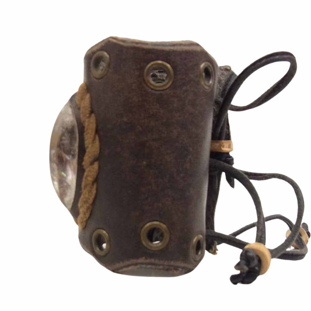ケムリ LEATHER BANGLE レザー バングル ブラウン系【中古】