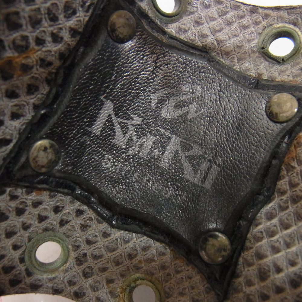 ケムリ LEATHER BANGLE レザー バングル ブラウン系【中古】