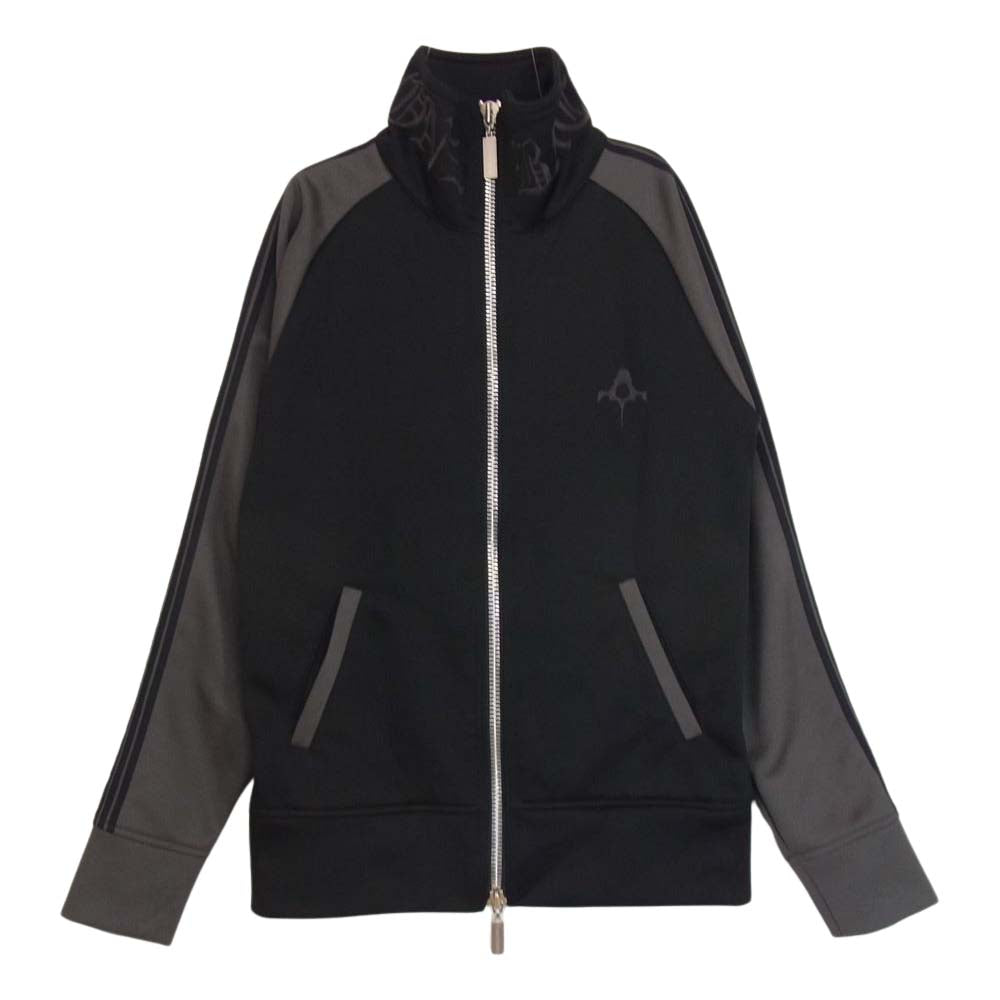 BACKBONE バックボーン BB09FW-JB01 襟 胸 刺繍トラック ジャケット ブラック系 M【中古】