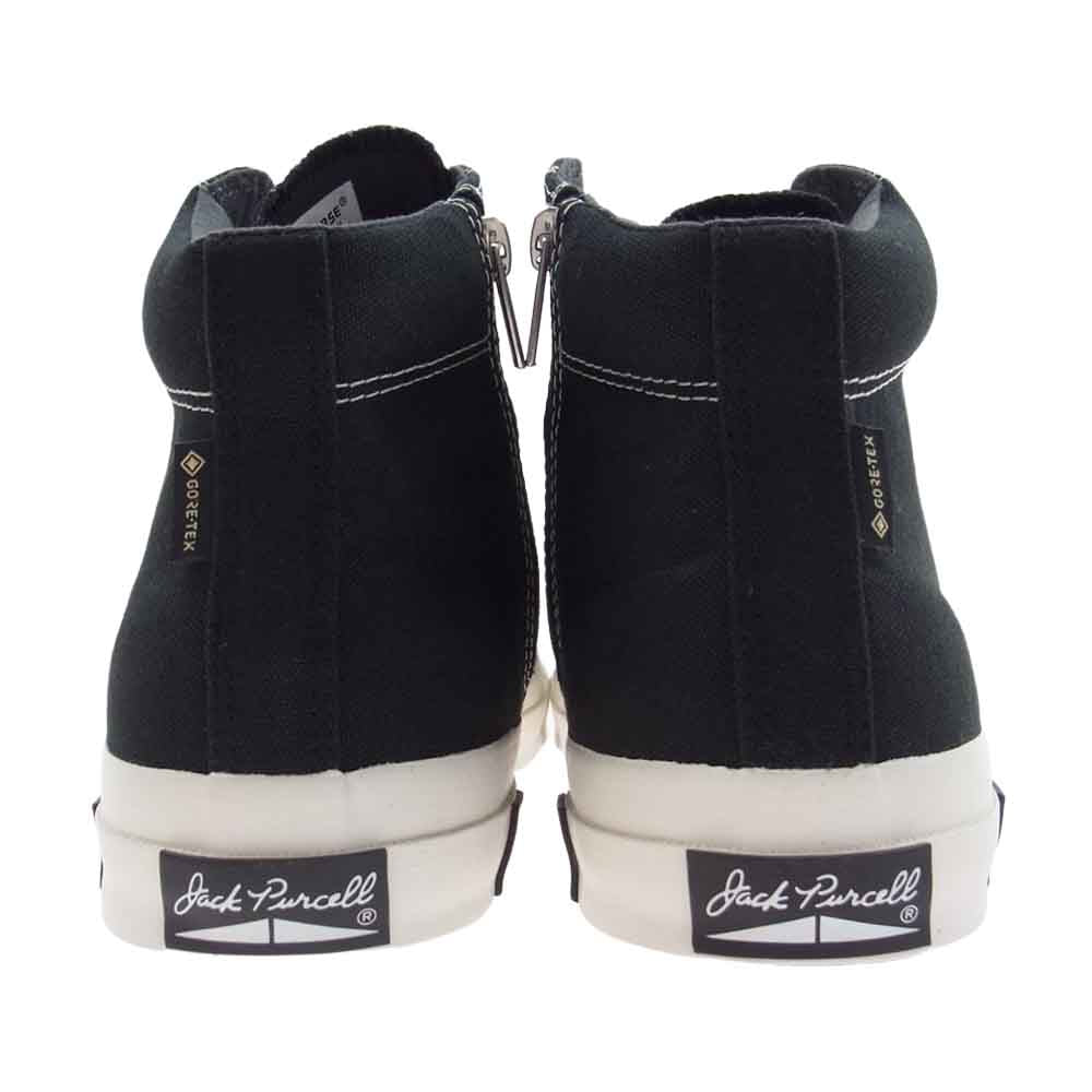 CONVERSE コンバース 33300670 × MASTER MIND JAPAN JACK PURCELL GORE-TEX RH MID マスターマインド ジャックパーセル スニーカー ブラック系 28.0cm【新古品】【未使用】【中古】