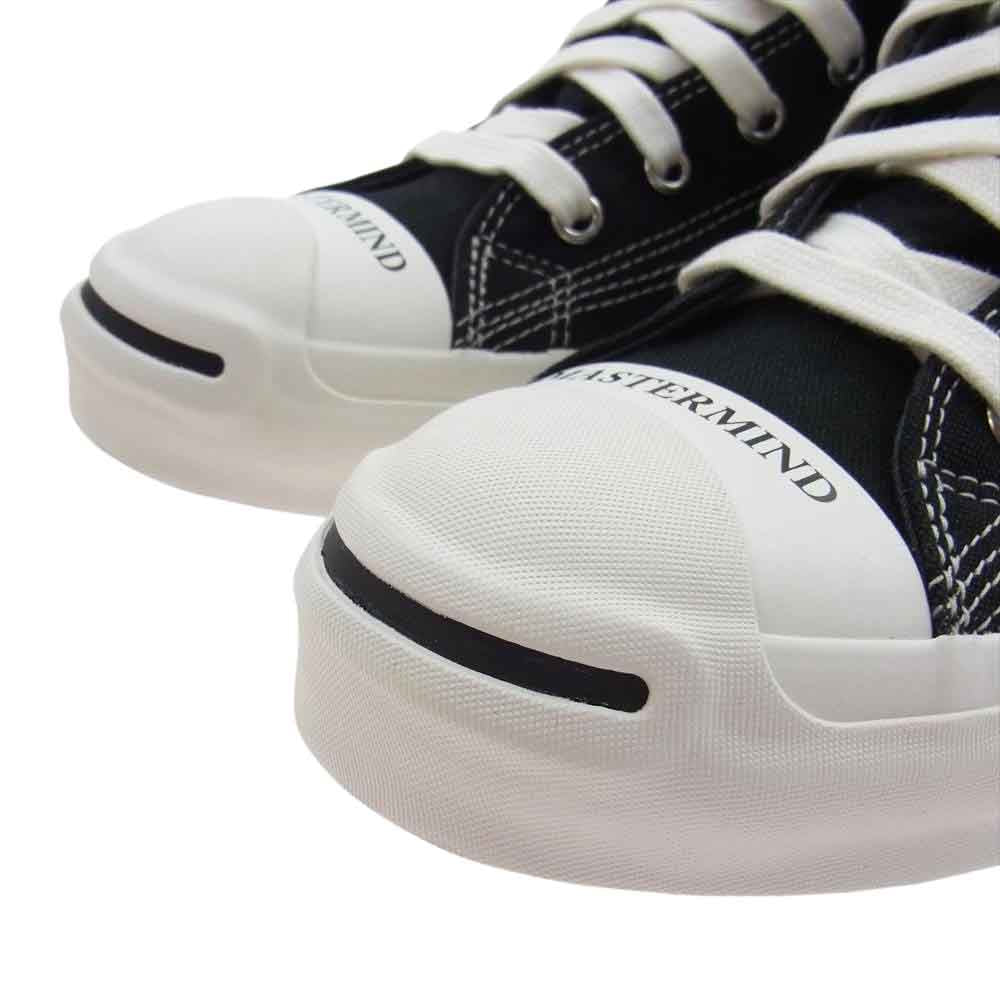 CONVERSE コンバース 33300670 × MASTER MIND JAPAN JACK PURCELL GORE-TEX RH MID マスターマインド ジャックパーセル スニーカー ブラック系 28.0cm【新古品】【未使用】【中古】