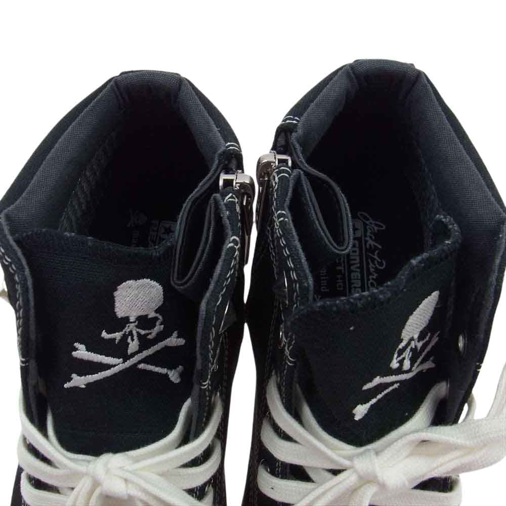 CONVERSE コンバース 33300670 × MASTER MIND JAPAN JACK PURCELL GORE-TEX RH MID マスターマインド ジャックパーセル スニーカー ブラック系 28.0cm【新古品】【未使用】【中古】