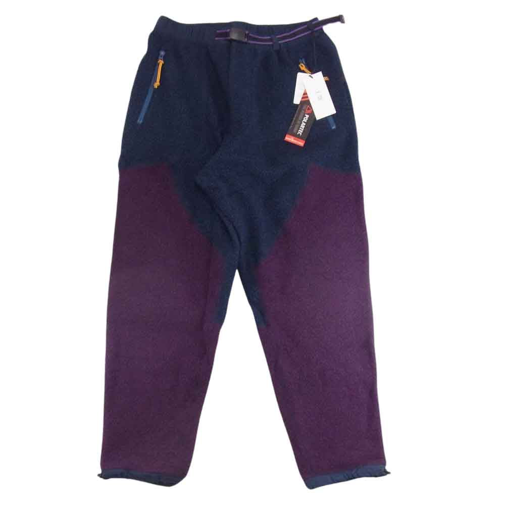 エフシーイー 22AW FSU03222M0001 recycle wool boa pants purple リサイクル ウール ボア パンツ パープル系 L【新古品】【未使用】【中古】