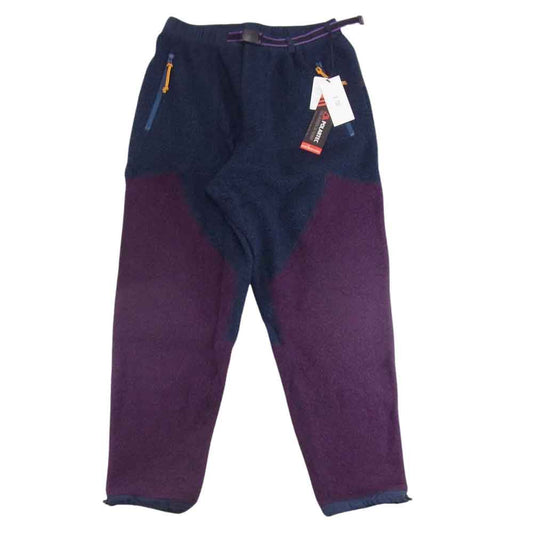 エフシーイー 22AW FSU03222M0001 recycle wool boa pants purple リサイクル ウール ボア パンツ パープル系 L【新古品】【未使用】【中古】
