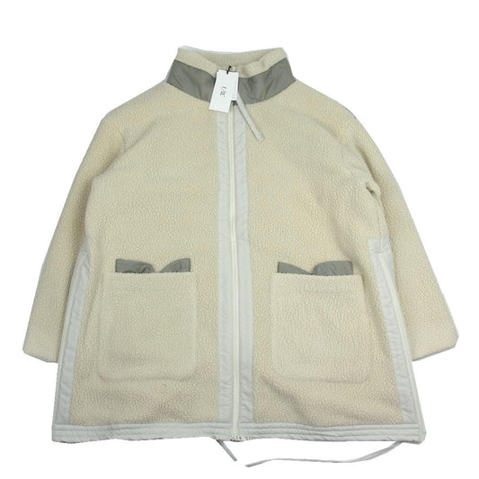 エフシーイー  FSU07222U0002 POLARTEC BIG BLOUSON ポーラテック ビッグ ブルゾン ボア ジャケット フリース オフホワイト系 S【新古品】【未使用】【中古】