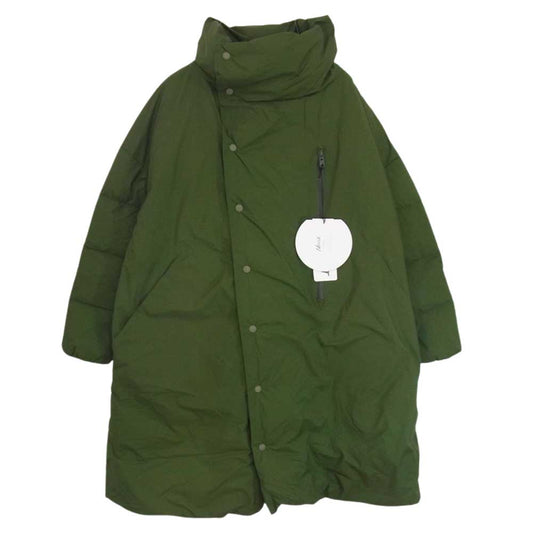 NANGA ナンガ FNA09222W0004 × F/CE. FT STAND DOWN COAT  エフシーイー エフライト スタンド ダウン コート カーキ系 S【新古品】【未使用】【中古】