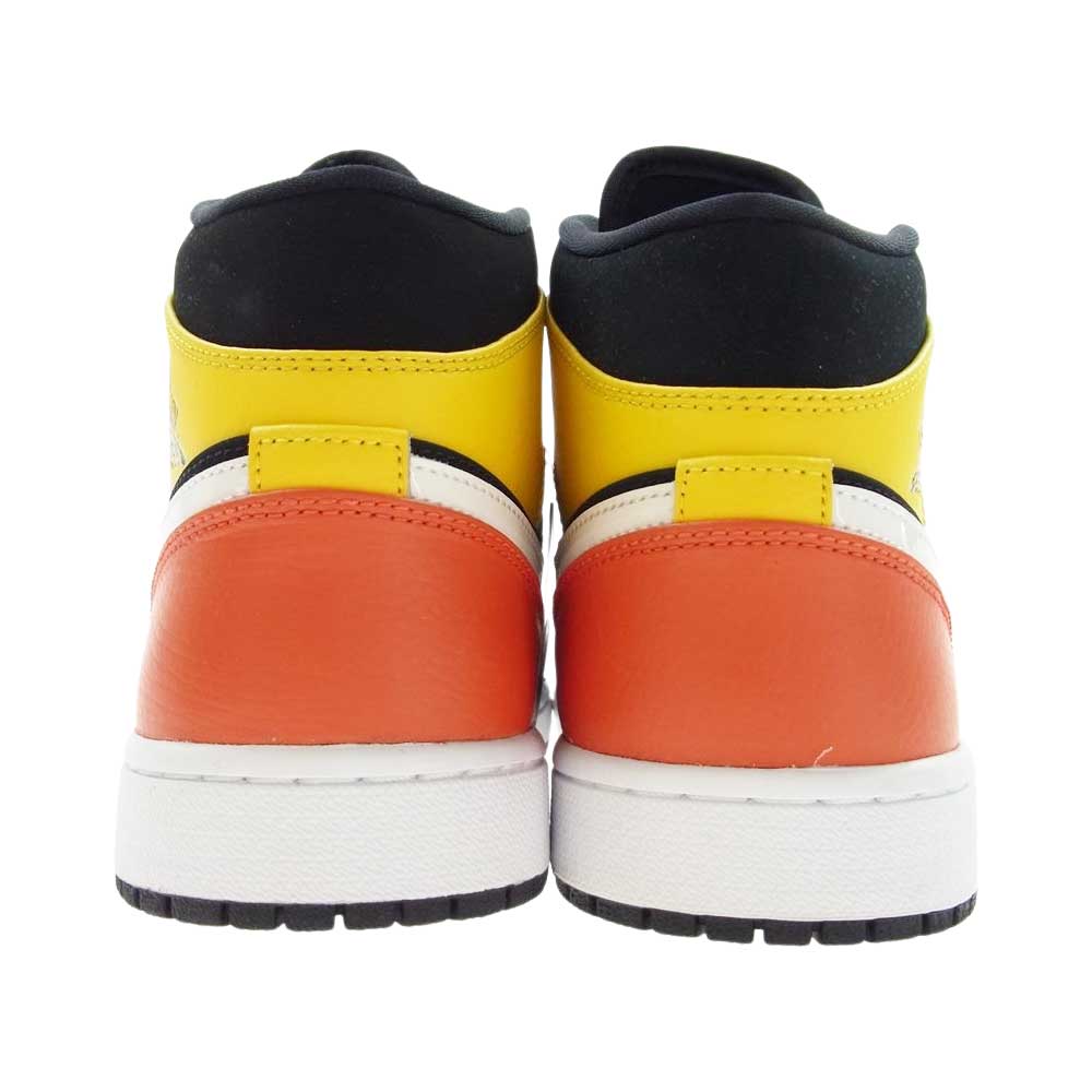 NIKE AIR JORDAN ナイキ ジョーダン 852542-087 AIR JORDAN1 MID SE AMARILLO ORANGE エアジョーダン ミッド カット スニーカー マルチカラー系 27.0cm【新古品】【未使用】【中古】