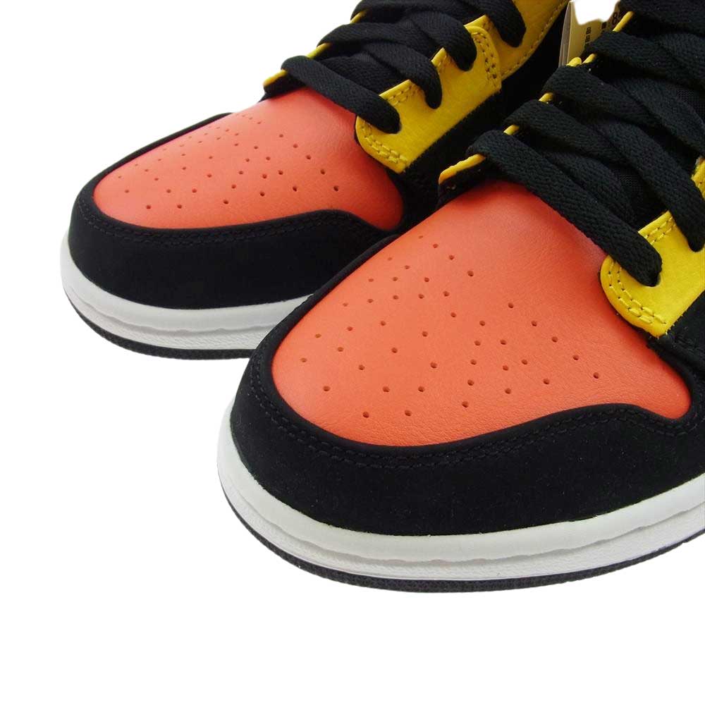 NIKE AIR JORDAN ナイキ ジョーダン 852542-087 AIR JORDAN1 MID SE AMARILLO ORANGE エアジョーダン ミッド カット スニーカー マルチカラー系 27.0cm【新古品】【未使用】【中古】