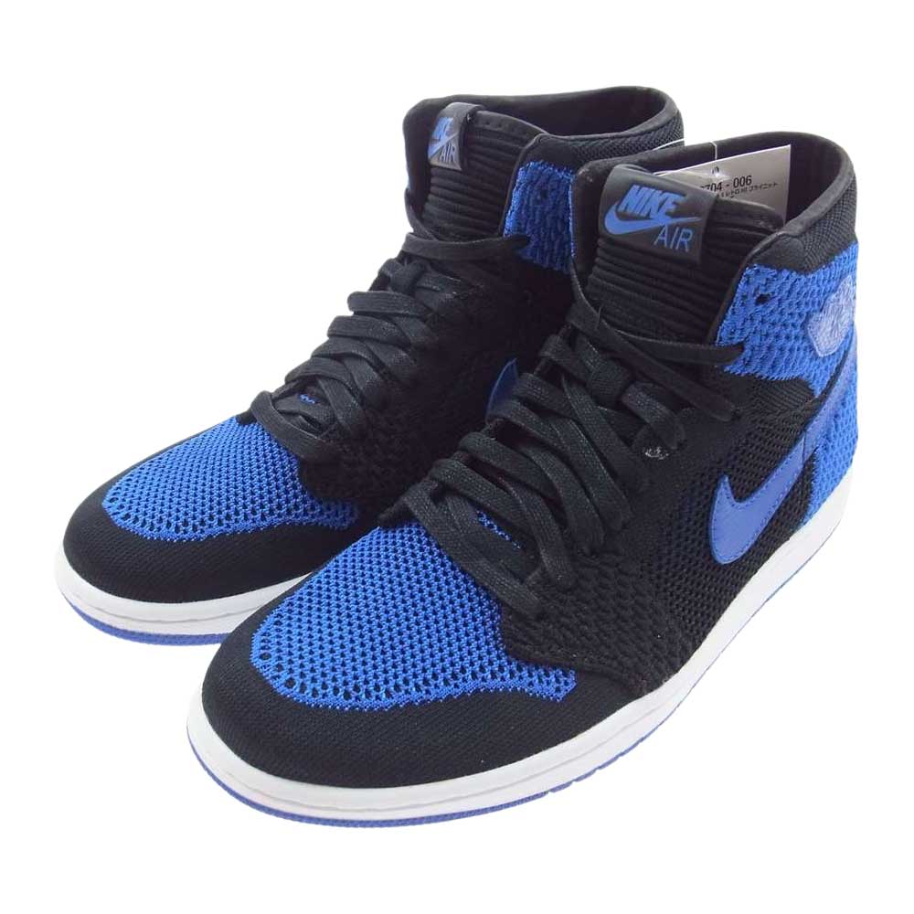 NIKE AIR JORDAN ナイキ ジョーダン 919704-006  AIR JORDAN 1 RETRO HI FLYKNIT エアジョーダン1 フライニット ハイカット スニーカー  ブルー系 27.0cm【新古品】【未使用】【中古】