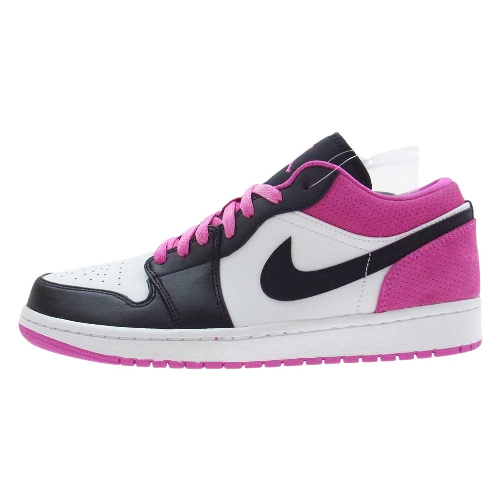 NIKE AIR JORDAN ナイキ ジョーダン CK3022-005 AIR JORDAN 1 LOW SE BLACK WHITE MAGENTA エアジョーダン 1 ロー ローカット スニーカー ピンク系 27.0cm【新古品】【未使用】【中古】