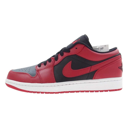 NIKE AIR JORDAN ナイキ ジョーダン 553558-606 AIR JORDAN 1 LOW GYM RED 553558-606 エアジョーダン 1 ロー ジムレッド ローカットスニーカー レッド系 27.0cm【新古品】【未使用】【中古】