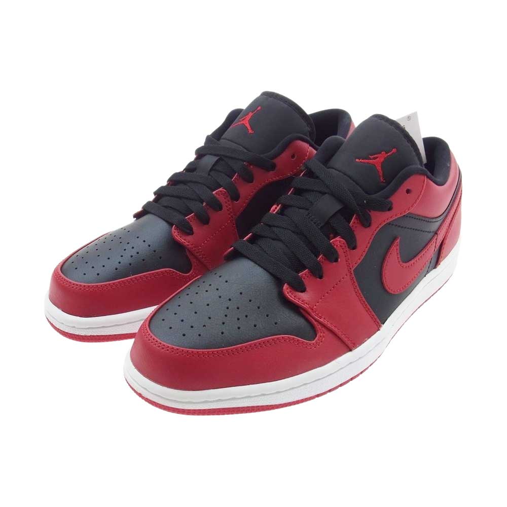 NIKE AIR JORDAN ナイキ ジョーダン 553558-606 AIR JORDAN 1 LOW GYM RED 553558-606 エアジョーダン 1 ロー ジムレッド ローカットスニーカー レッド系 27.0cm【新古品】【未使用】【中古】