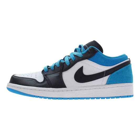 NIKE AIR JORDAN ナイキ ジョーダン CK3022-004 AIR JORDAN 1 LOW SE ナイキ エアジョーダン 1 ロー シーズナル エディション ローカットスニーカー ライトブルー系 27.0cm【新古品】【未使用】【中古】