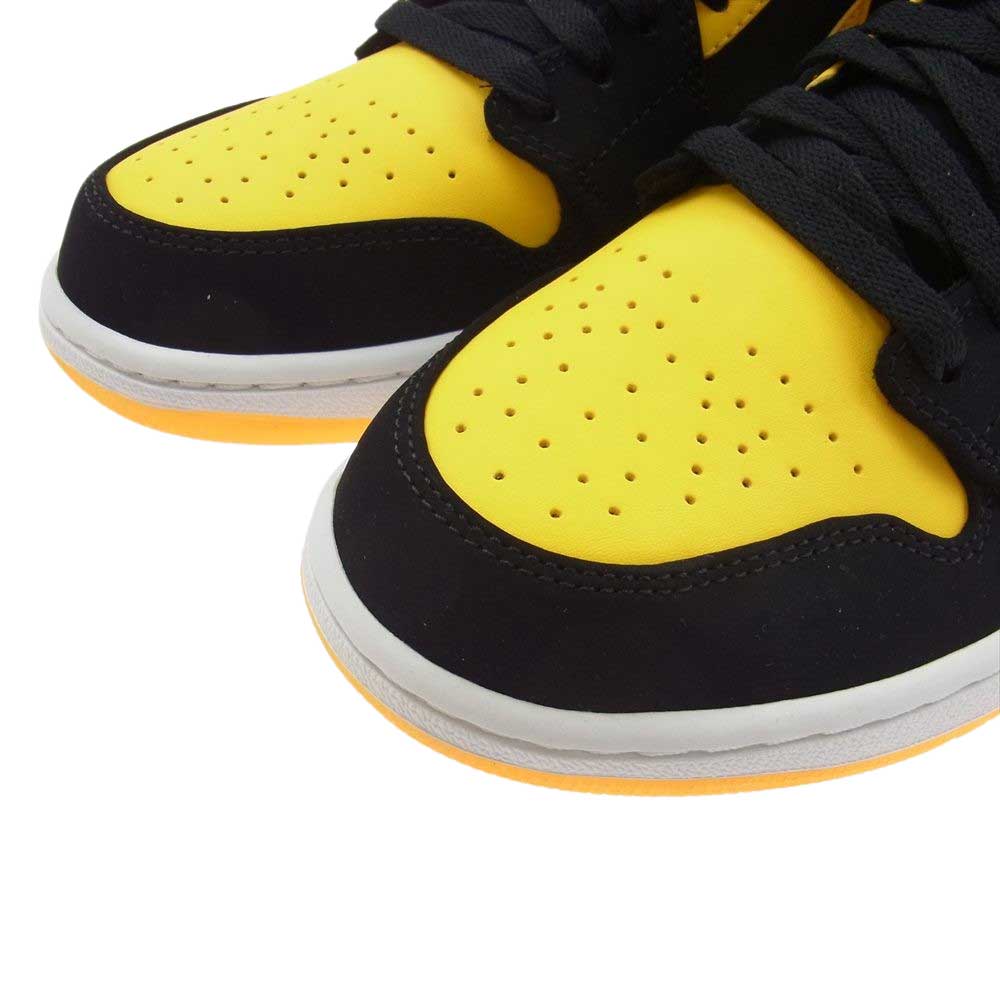 NIKE AIR JORDAN ナイキ ジョーダン 554724-035 AIR JORDAN 1 MID NEW LOVE エアジョーダン1 ミッド ニューラブ スニーカー イエロー系 27.0cm【新古品】【未使用】【中古】