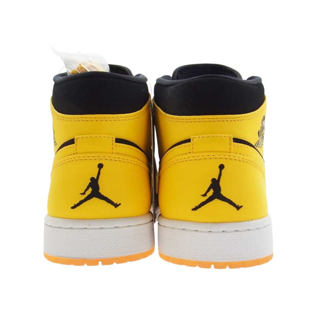 NIKE AIR JORDAN ナイキ ジョーダン 554724-035 AIR JORDAN 1 MID NEW LOVE エアジョーダン1 ミッド ニューラブ スニーカー イエロー系 27.0cm【新古品】【未使用】【中古】