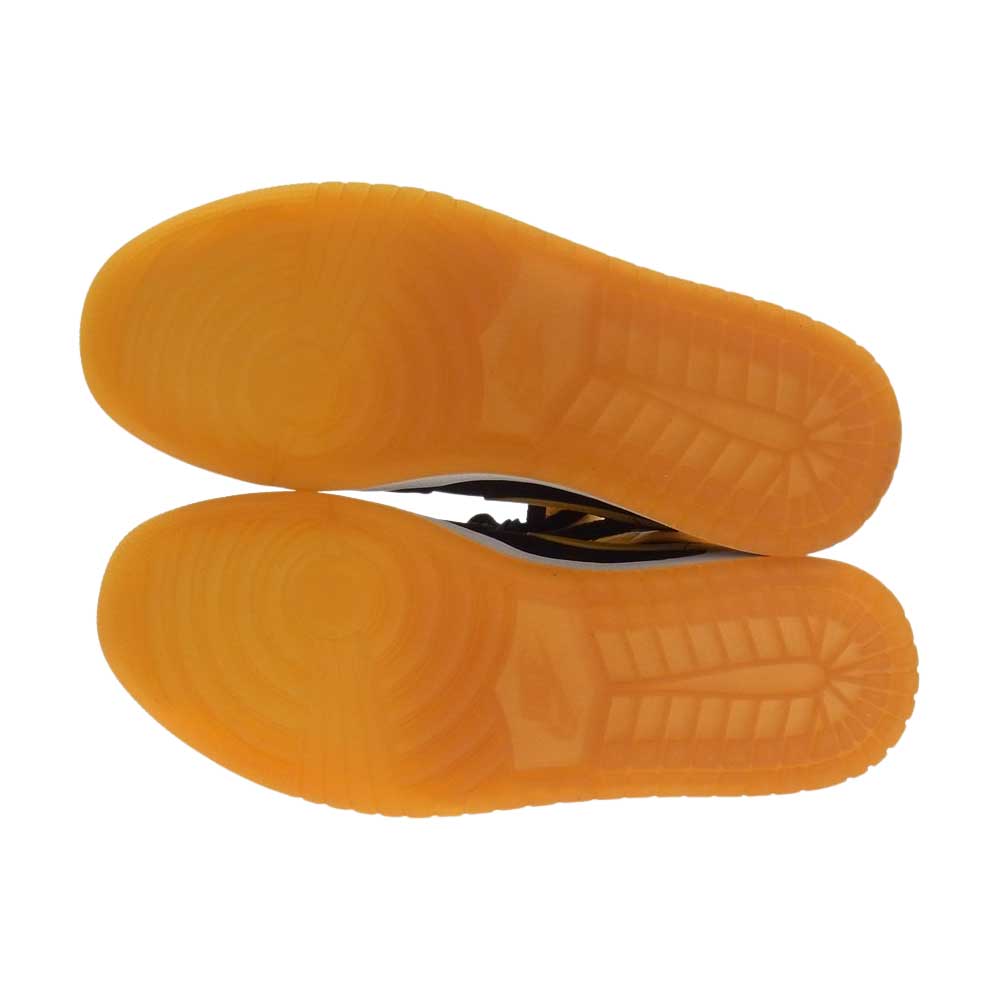 NIKE AIR JORDAN ナイキ ジョーダン 554724-035 AIR JORDAN 1 MID NEW LOVE エアジョーダン1 ミッド ニューラブ スニーカー イエロー系 27.0cm【新古品】【未使用】【中古】