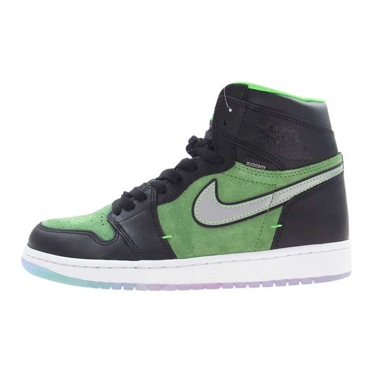 NIKE AIR JORDAN ナイキ ジョーダン CK6637-002 AIR JORDAN 1 HI ZOOM AIR 2020 CK6637-002 エアジョーダン1ハイ ズームエアー ハイカット スニーカー グリーン系 27.0cm【新古品】【未使用】【中古】