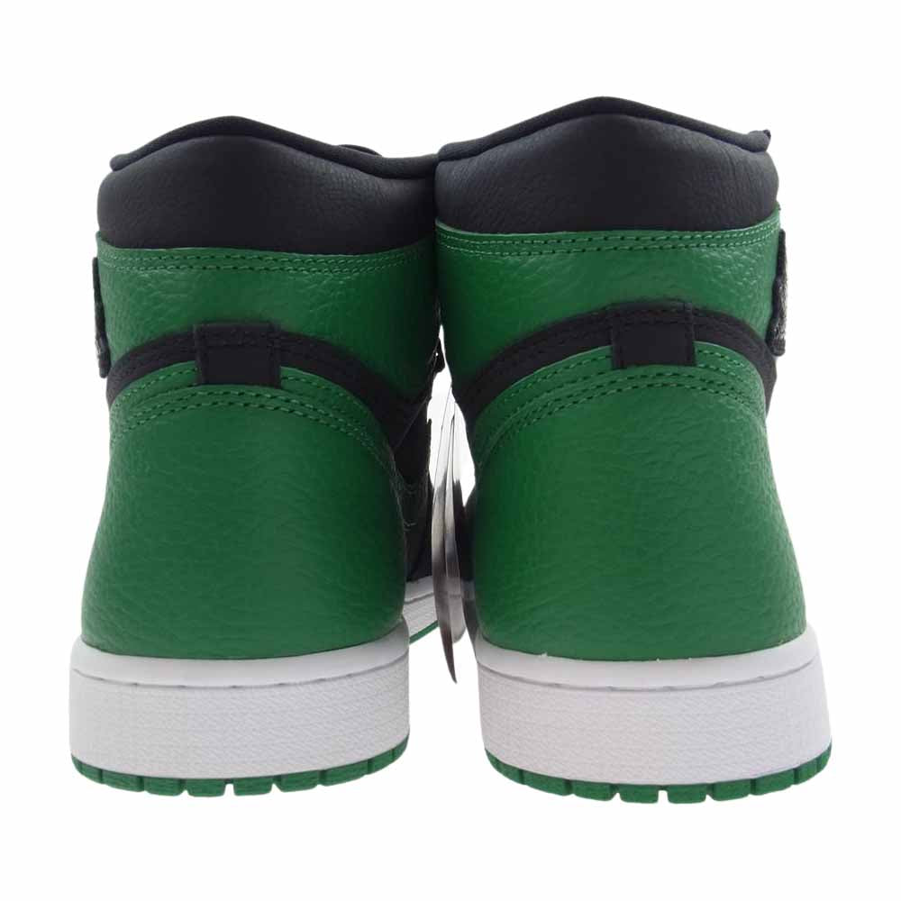 NIKE AIR JORDAN ナイキ ジョーダン 555088-030 AIR JORDAN 1 RETRO HIGH OG PINE GREEN エア ジョーダン1 レトロ ハイ オージー パイングリーン ハイカット スニーカー グリーン系 27.0cm【新古品】【未使用】【中古】