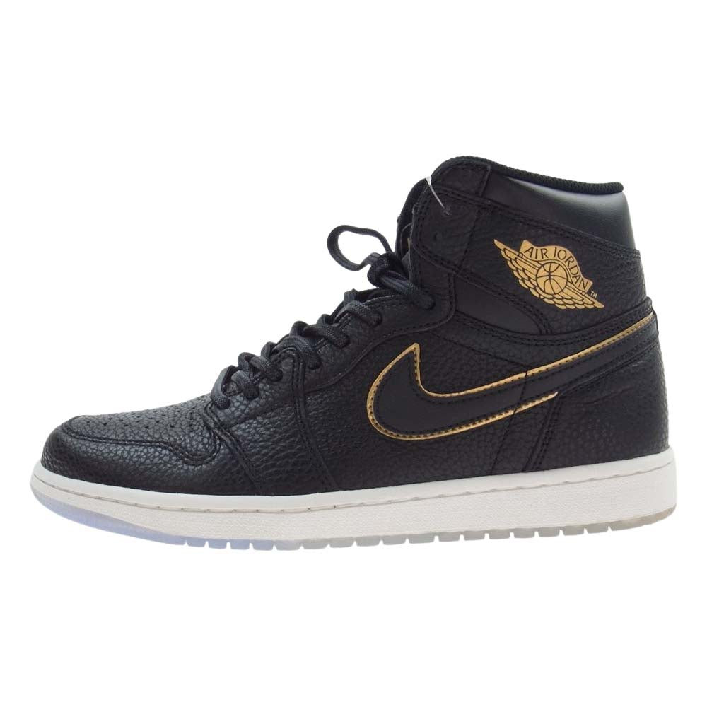 NIKE AIR JORDAN ナイキ ジョーダン 555088-031 AIR JORDAN 1 RETRO HIGH OG CITY OF FLIGHT エアジョーダン シティ オブ フライト ハイカット スニーカー ブラック系 27.0cm【新古品】【未使用】【中古】