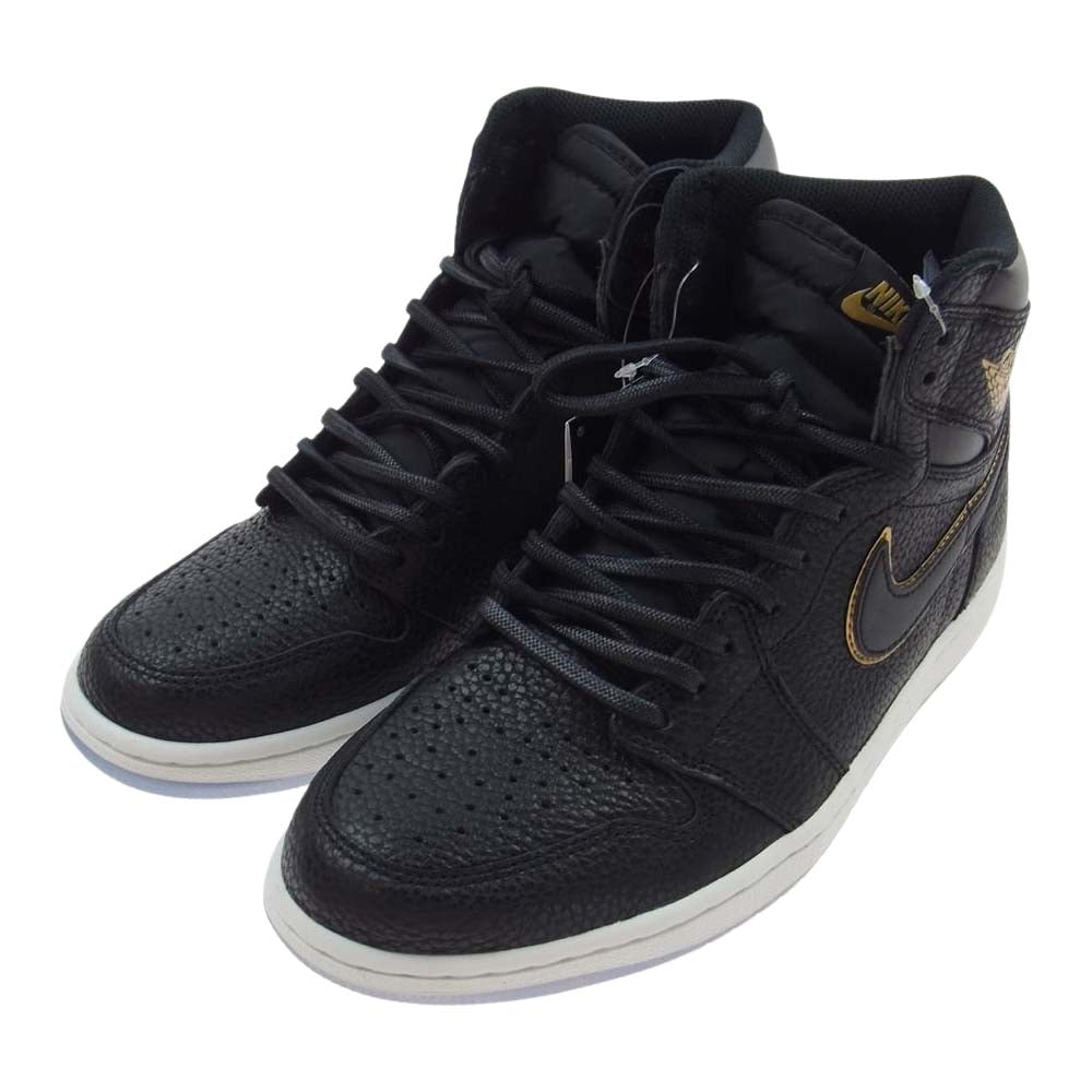 NIKE AIR JORDAN ナイキ ジョーダン 555088-031 AIR JORDAN 1 RETRO HIGH OG CITY OF FLIGHT エアジョーダン シティ オブ フライト ハイカット スニーカー ブラック系 27.0cm【新古品】【未使用】【中古】