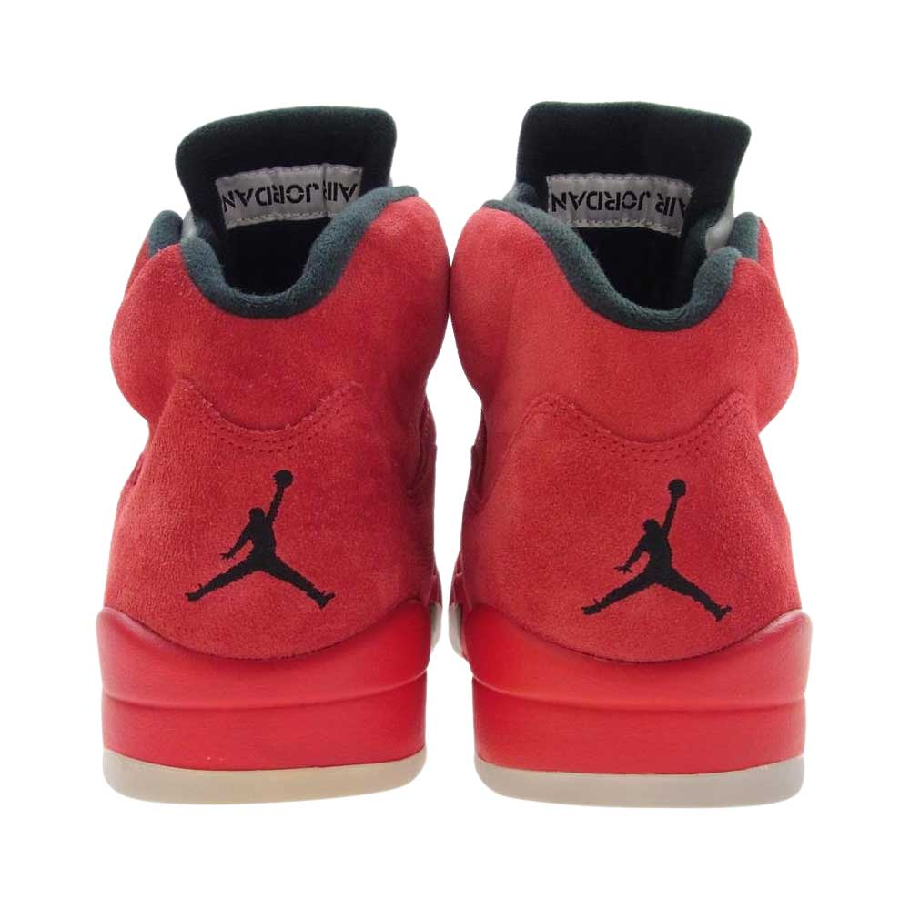 NIKE AIR JORDAN ナイキ ジョーダン 136027-602 AIR JORDAN 5 RETRO OG RED SUEDE エア ジョーダン レトロ レッド ハイカット スニーカー レッド系 27.0cm【新古品】【未使用】【中古】