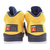 NIKE AIR JORDAN ナイキ ジョーダン CQ9541-704 AIR JORDAN 5 MICHIGAN エアジョーダン5 ミシガン ハイカット スニーカー イエロー系 27.0cm【新古品】【未使用】【中古】