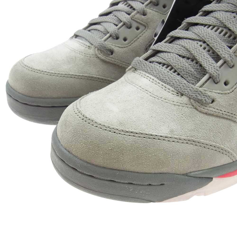 NIKE AIR JORDAN ナイキ ジョーダン 136027-051 AIR JORDAN 5 RETRO P51 CAMO エアジョーダン5 レトロ ダークスタッコ ハイカット スニーカー グレー系 27.0cm【新古品】【未使用】【中古】