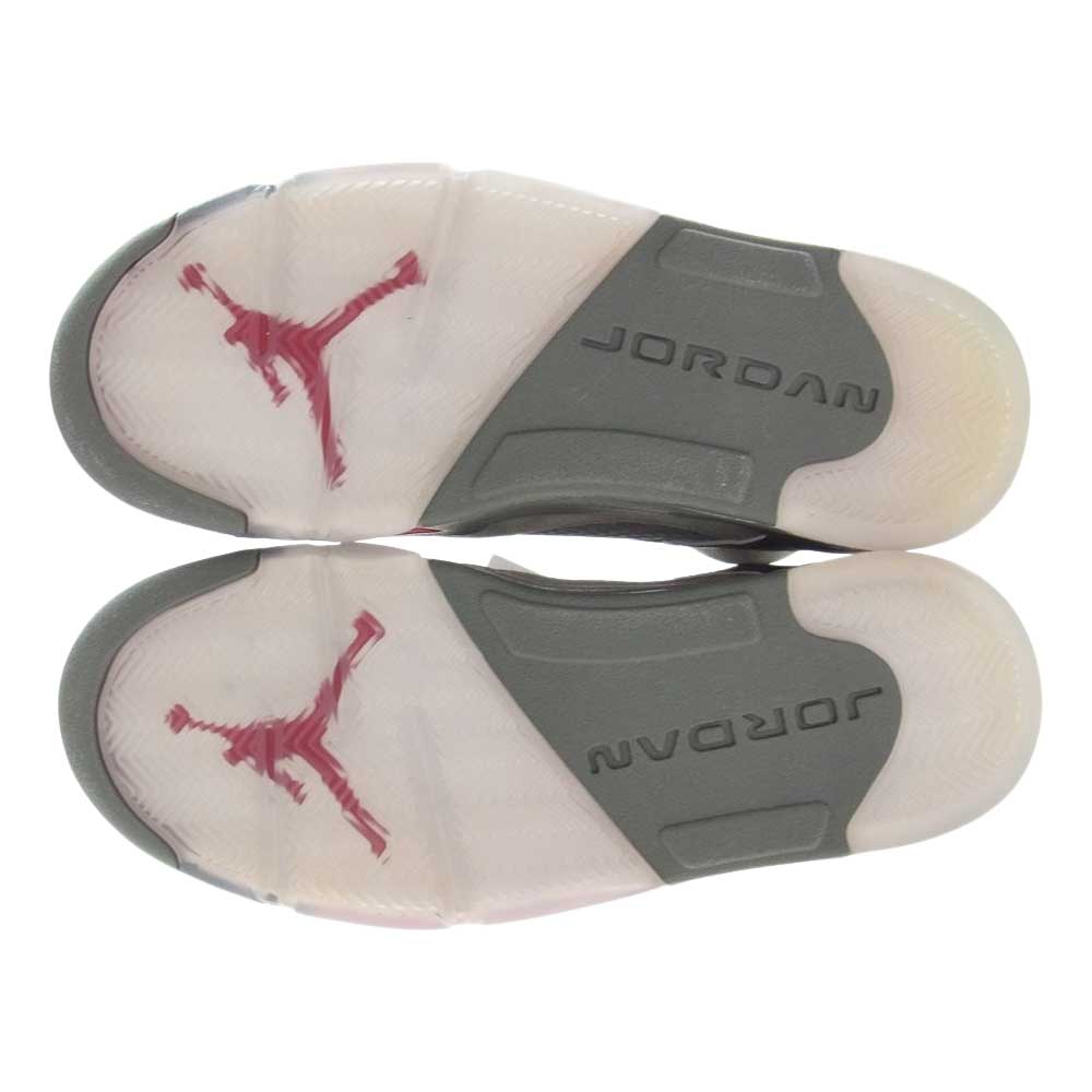 NIKE AIR JORDAN ナイキ ジョーダン 136027-051 AIR JORDAN 5 RETRO P51 CAMO エアジョーダン5 レトロ ダークスタッコ ハイカット スニーカー グレー系 27.0cm【新古品】【未使用】【中古】