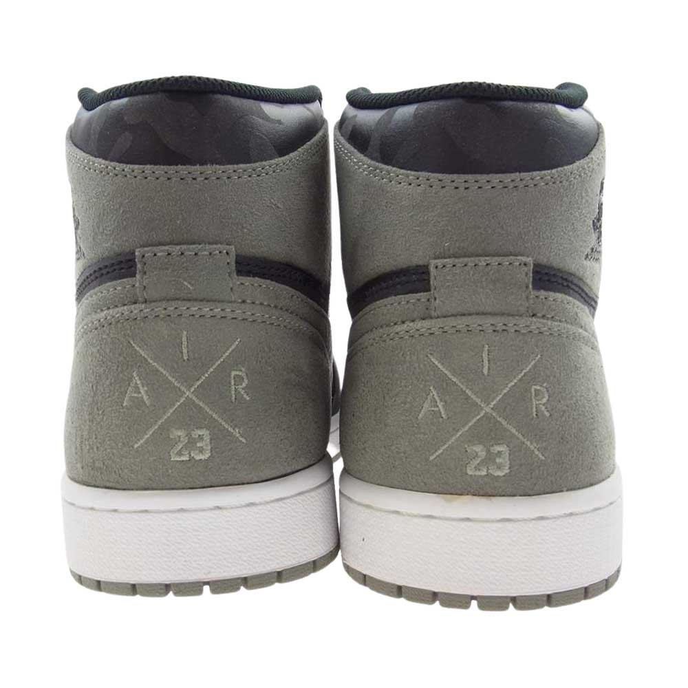 NIKE AIR JORDAN ナイキ ジョーダン AA3993-034 AIR JORDAN 1 RETRO HIGH PREMIUM SHADOW CAMO ジョーダン レトロ プレミアム シャドーカモ ハイカット スニーカー オリーブ系 27.0cm【新古品】【未使用】【中古】