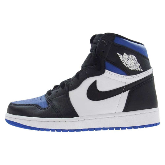NIKE AIR JORDAN ナイキ ジョーダン 555088-041 AIR JORDAN 1 RETRO HIGH OG ROYAL TOE エア ジョーダン1 レトロ ハイ オージー ロイヤルトゥ ハイカット スニーカー ブルー系 27.0cm【新古品】【未使用】【中古】