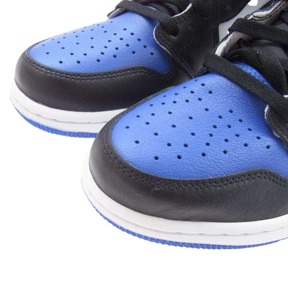 NIKE AIR JORDAN ナイキ ジョーダン 555088-041 AIR JORDAN 1 RETRO HIGH OG ROYAL TOE エア ジョーダン1 レトロ ハイ オージー ロイヤルトゥ ハイカット スニーカー ブルー系 27.0cm【新古品】【未使用】【中古】