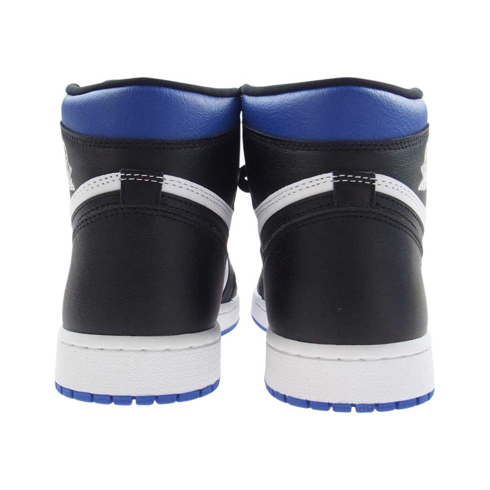 NIKE AIR JORDAN ナイキ ジョーダン 555088-041 AIR JORDAN 1 RETRO HIGH OG ROYAL TOE エア ジョーダン1 レトロ ハイ オージー ロイヤルトゥ ハイカット スニーカー ブルー系 27.0cm【新古品】【未使用】【中古】