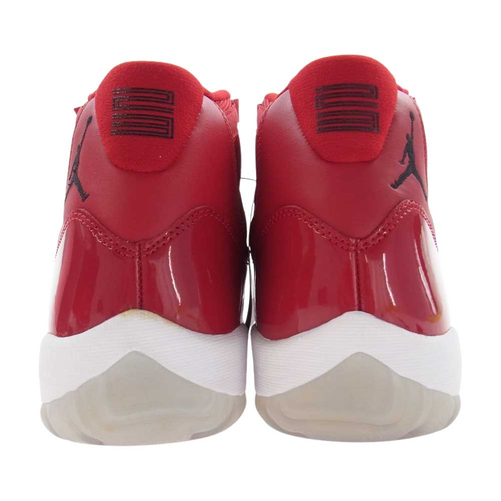 NIKE AIR JORDAN ナイキ ジョーダン 378037-623 AIR JORDAN 11 RETRO WIN LIKE 96 エア ジョーダン11 レトロ ジムレッド ハイカット スニーカー レッド系 27.0cm【新古品】【未使用】【中古】