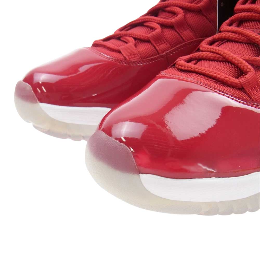NIKE AIR JORDAN ナイキ ジョーダン 378037-623 AIR JORDAN 11 RETRO WIN LIKE 96 エア ジョーダン11 レトロ ジムレッド ハイカット スニーカー レッド系 27.0cm【新古品】【未使用】【中古】