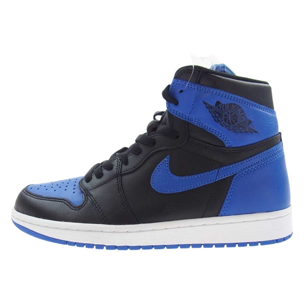 NIKE AIR JORDAN ナイキ ジョーダン 555088-007 AIR JORDAN 1 RETRO HIGH OG ROYAL エアジョーダン1 レトロ ハイ オージー ロイヤル ハイカット スニーカー ブルー系 27.0cm【新古品】【未使用】【中古】