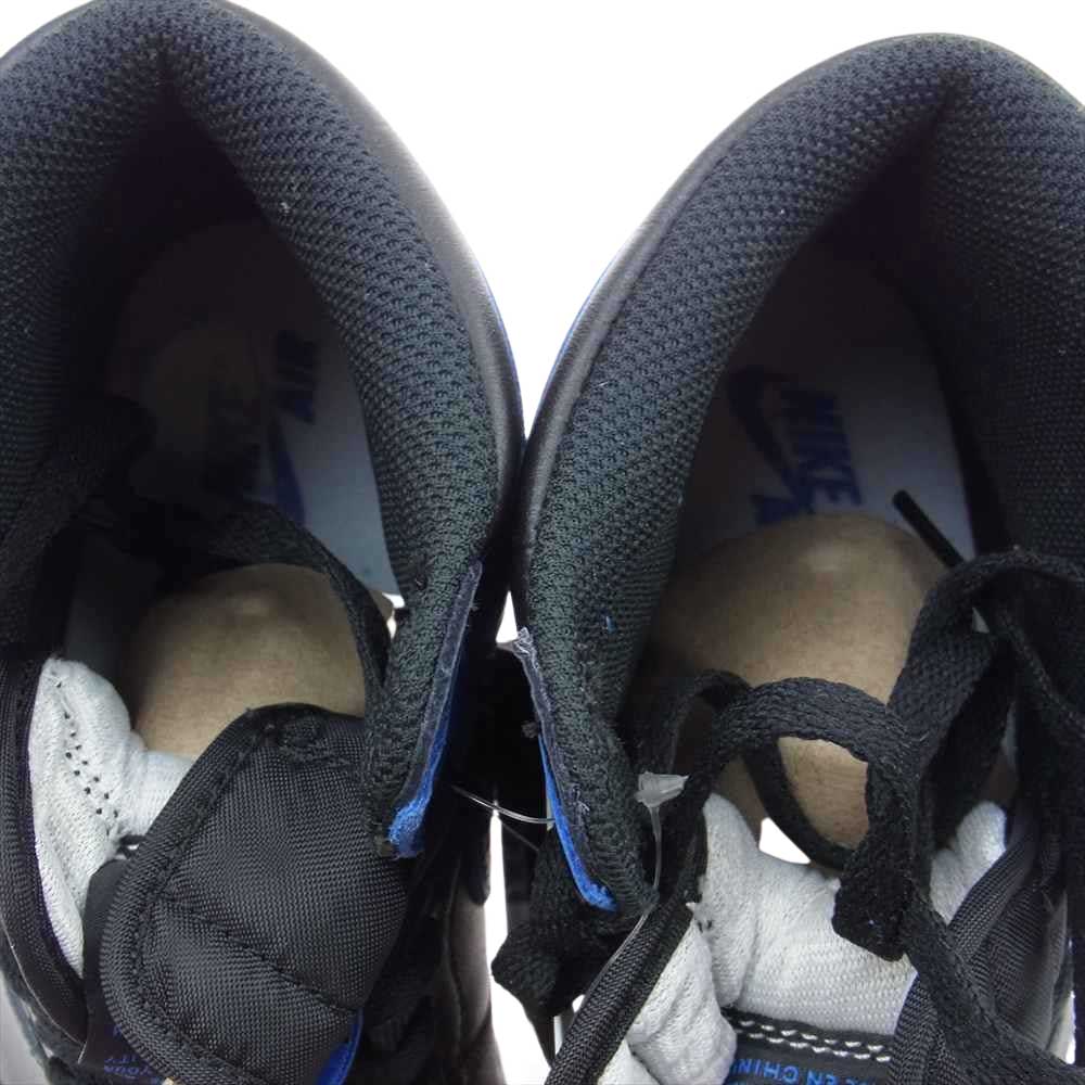 NIKE AIR JORDAN ナイキ ジョーダン 555088-007 AIR JORDAN 1 RETRO HIGH OG ROYAL エアジョーダン1 レトロ ハイ オージー ロイヤル ハイカット スニーカー ブルー系 27.0cm【新古品】【未使用】【中古】