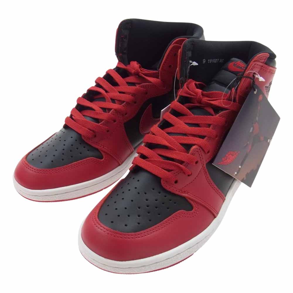 NIKE AIR JORDAN ナイキ ジョーダン BQ4422-600 AIR JORDAN 1 AJ1 HIGH 85 VARSITY RED エアジョーダン ハイカット スニーカー レッド系 27.0cm【新古品】【未使用】【中古】